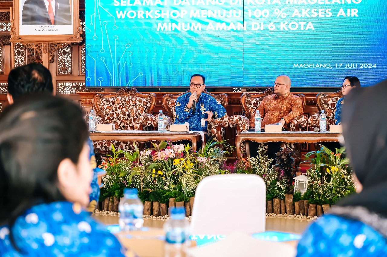 Pemkot Magelang, APEKSI dan IUWASH Tangguh Kuatkan Kerja Sama Menuju 100 Persen Akses Air Minum Aman