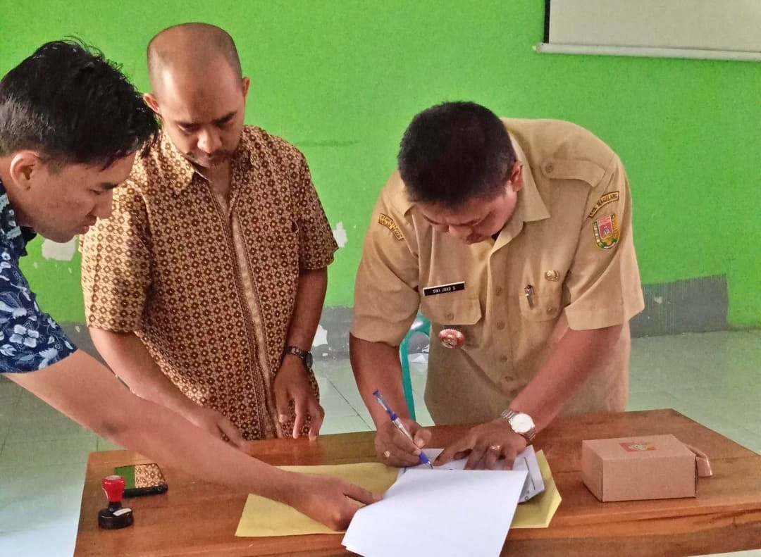 DEKLARASI DESA ANTI POLITIK UANG DI BANDONGAN MAGELANG, PEMUDA SIAP SUKSESKAN PEMILIHAN BERSIH