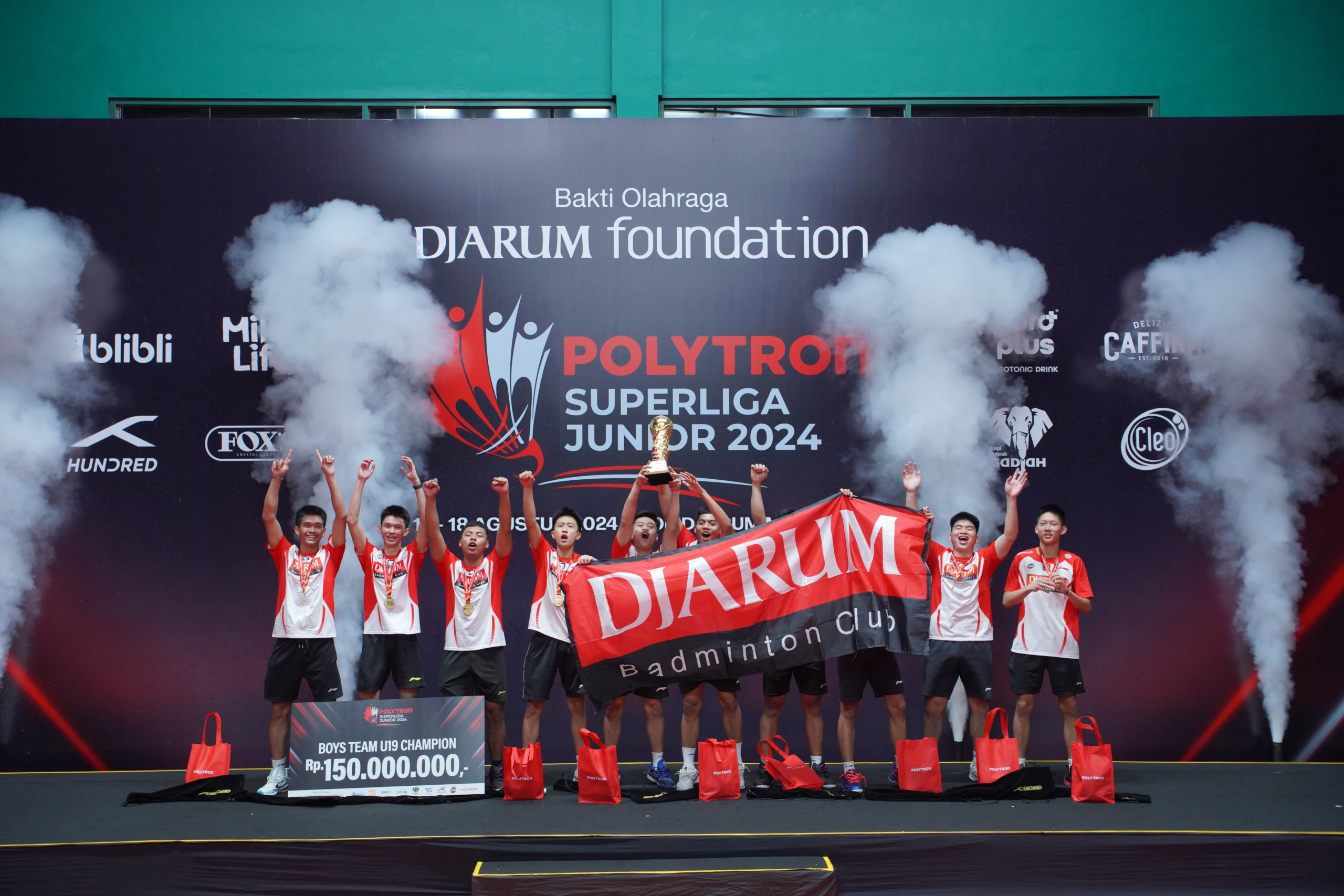 Polytron Superliga Junior 2024 di Gor Djarum Magelang Berakhir, Ini Daftar Juaranya