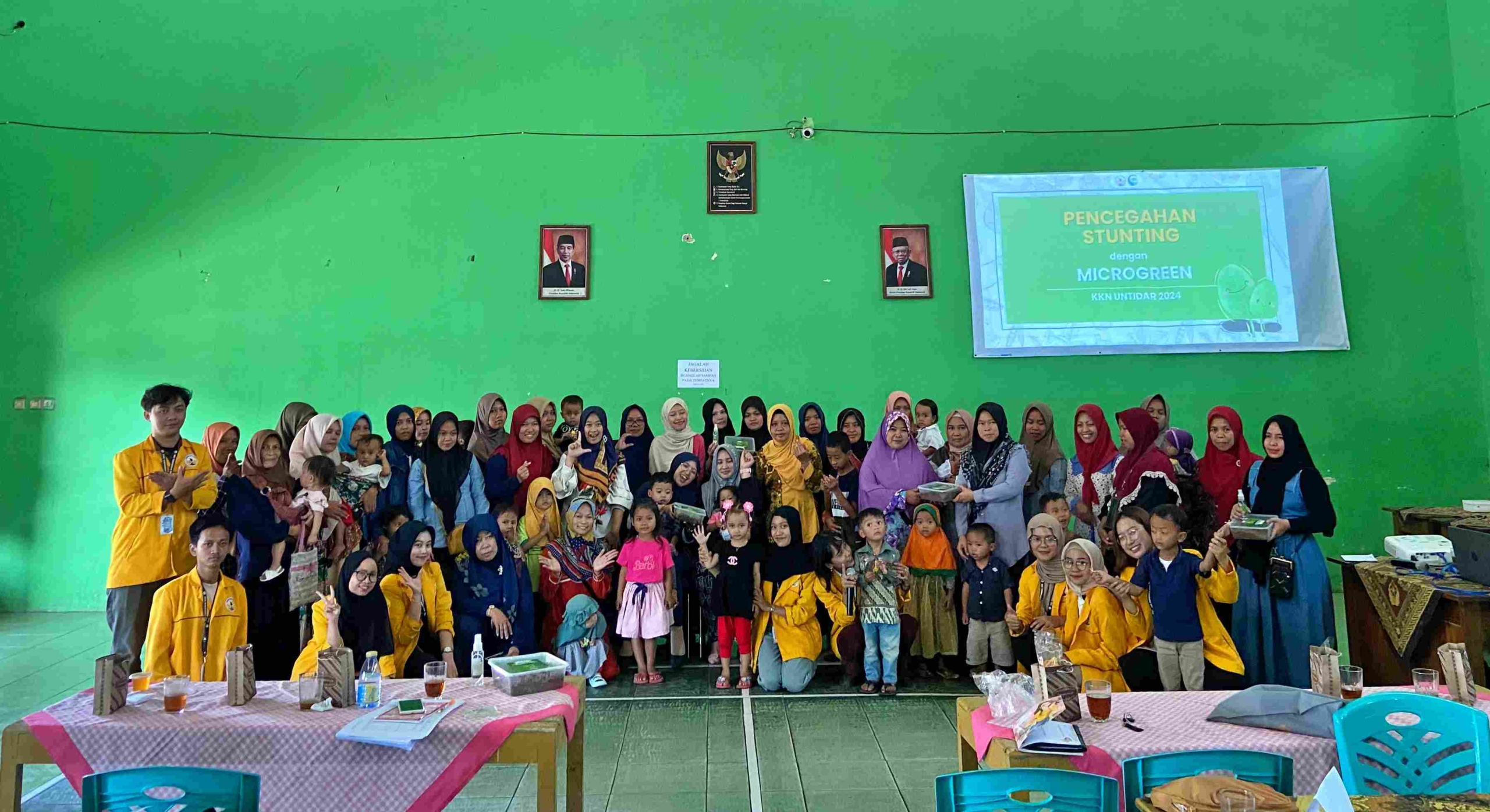 Mahasiswa KKN Untidar gelar sosialisasi pencegahan stunting