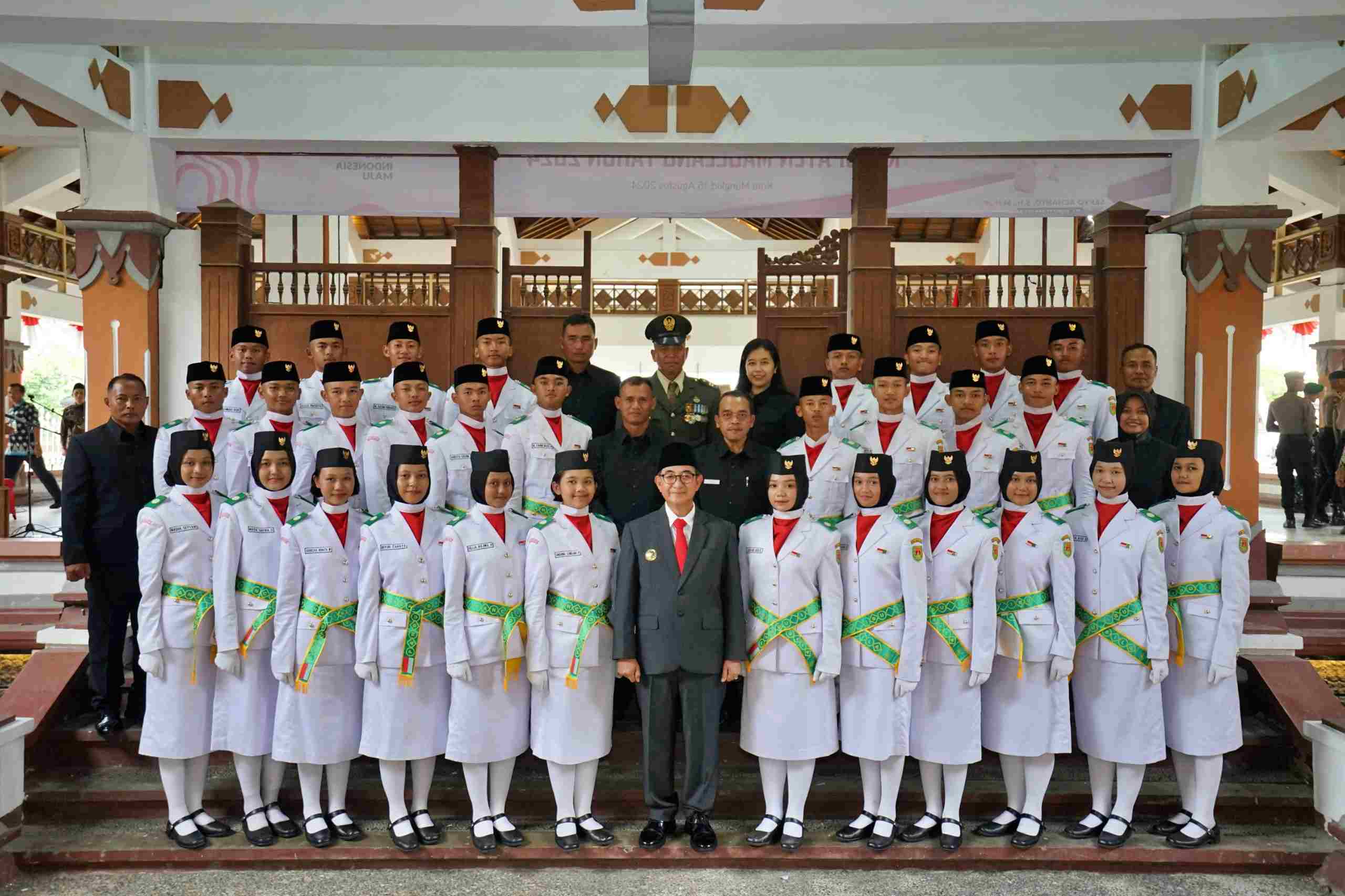 Paskibraka Tingkat Kabupaten Magelang Tahun 2024