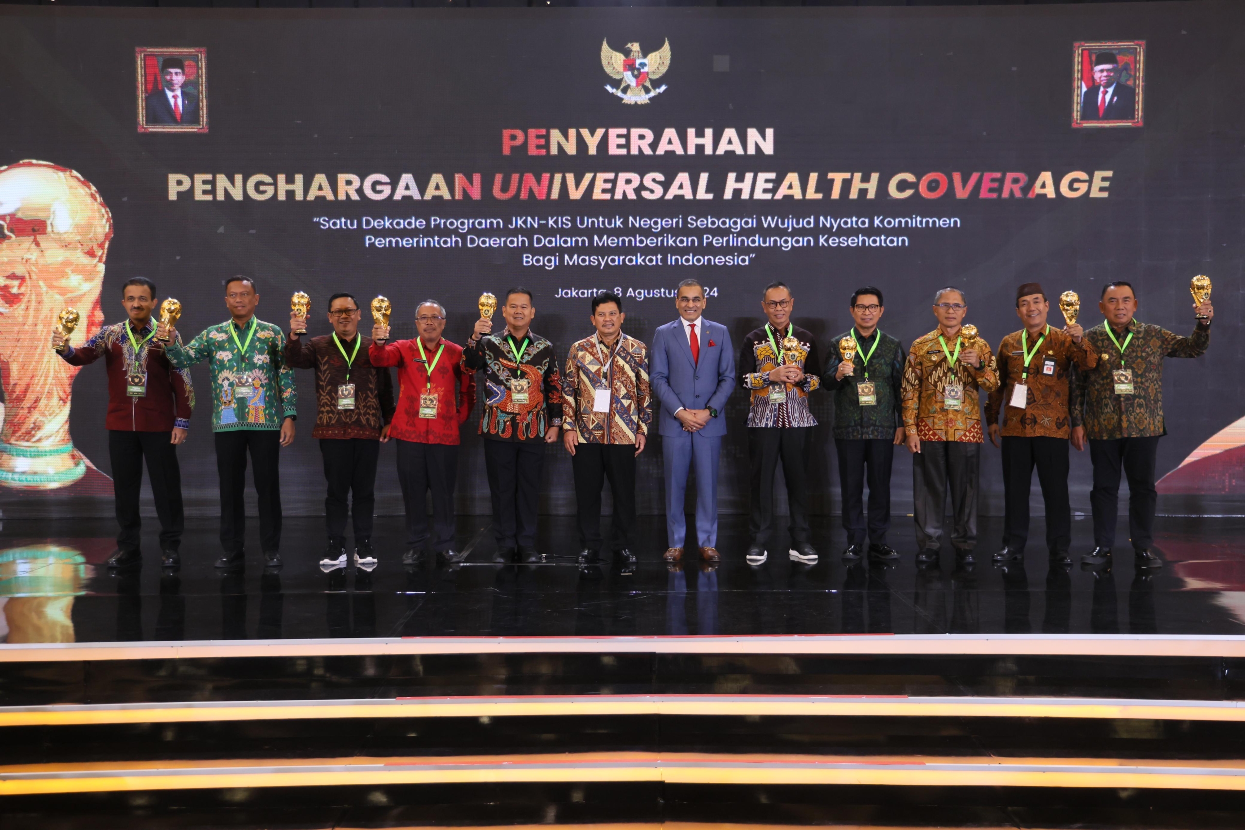 Seluruh Warga Terlindungi JKN, Kota Magelang Sabet UHC Award 2024