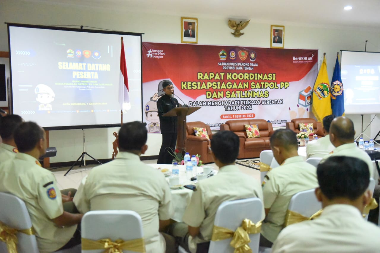 Jelang Pendaftaran Calon Pilkada 2024, Sekda Jateng Minta Mulai Mitigasi Kerawanan