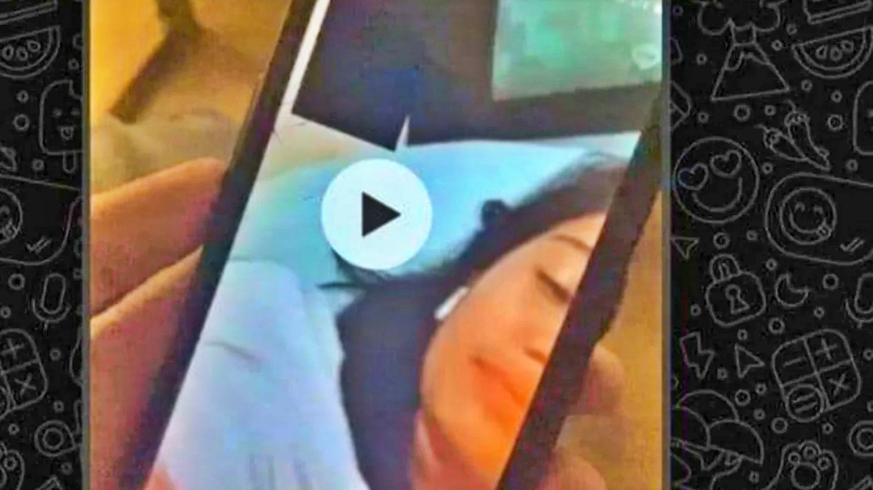 tangkapan layar Video Syur Diduga Perselingkuhan Azizah di Medsos