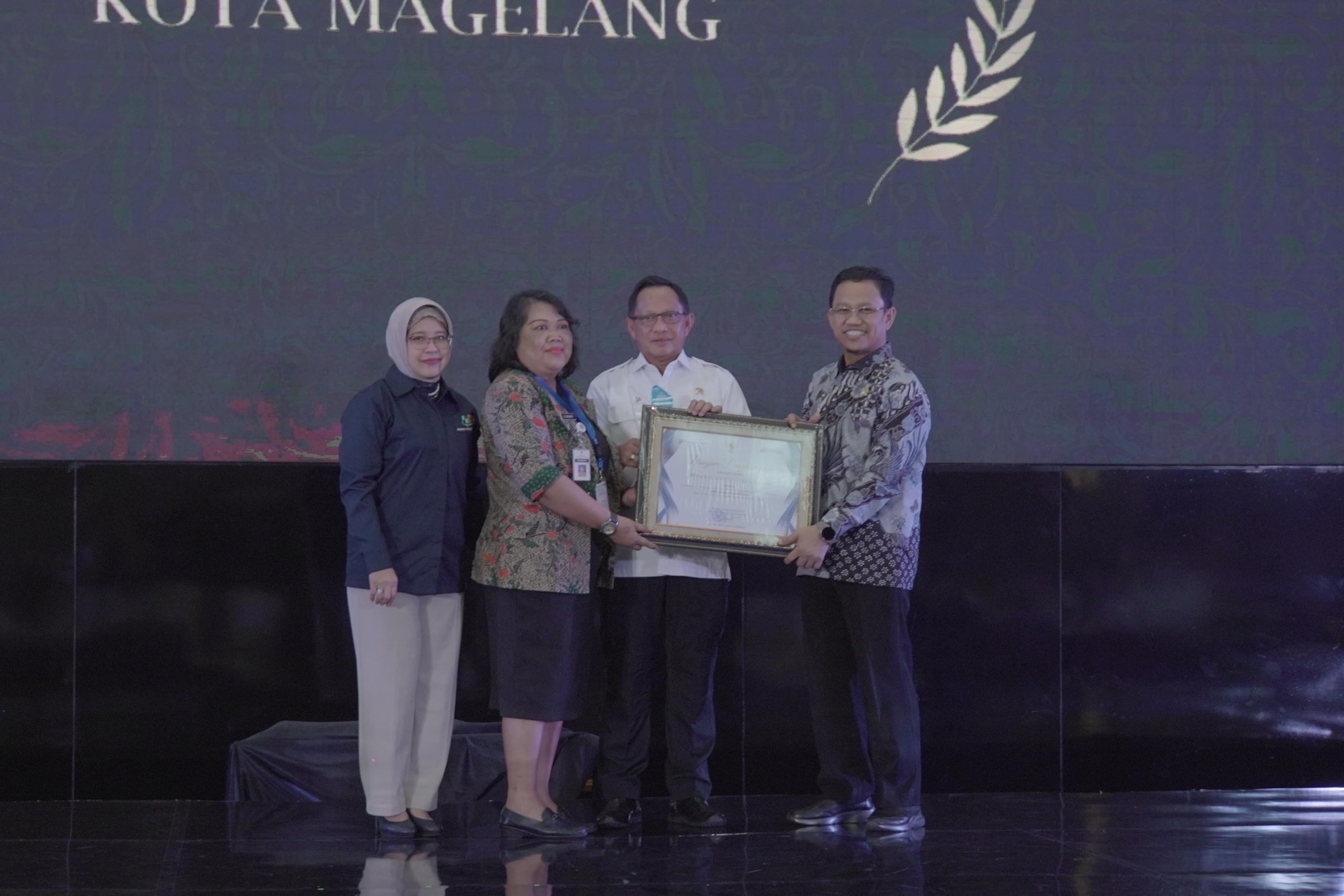 Kota Magelang Raih Anugerah Anindhita Wistara Data Terbaik Nasional 2024
