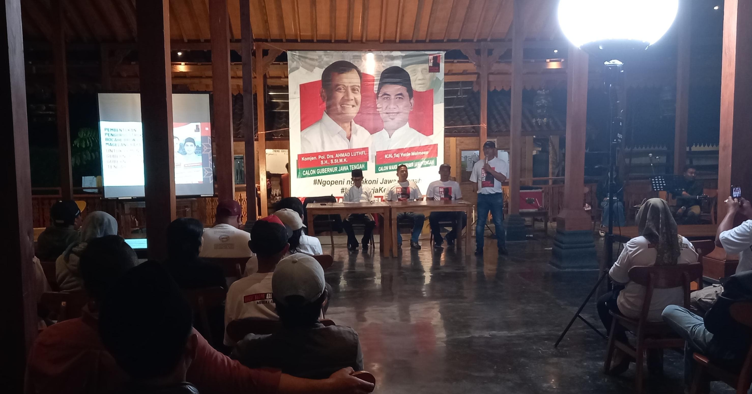 Relawan Bocahe Brow Luthfi Magelang Raya Terbentuk, Bertekad Menangkan Pilgub Jateng