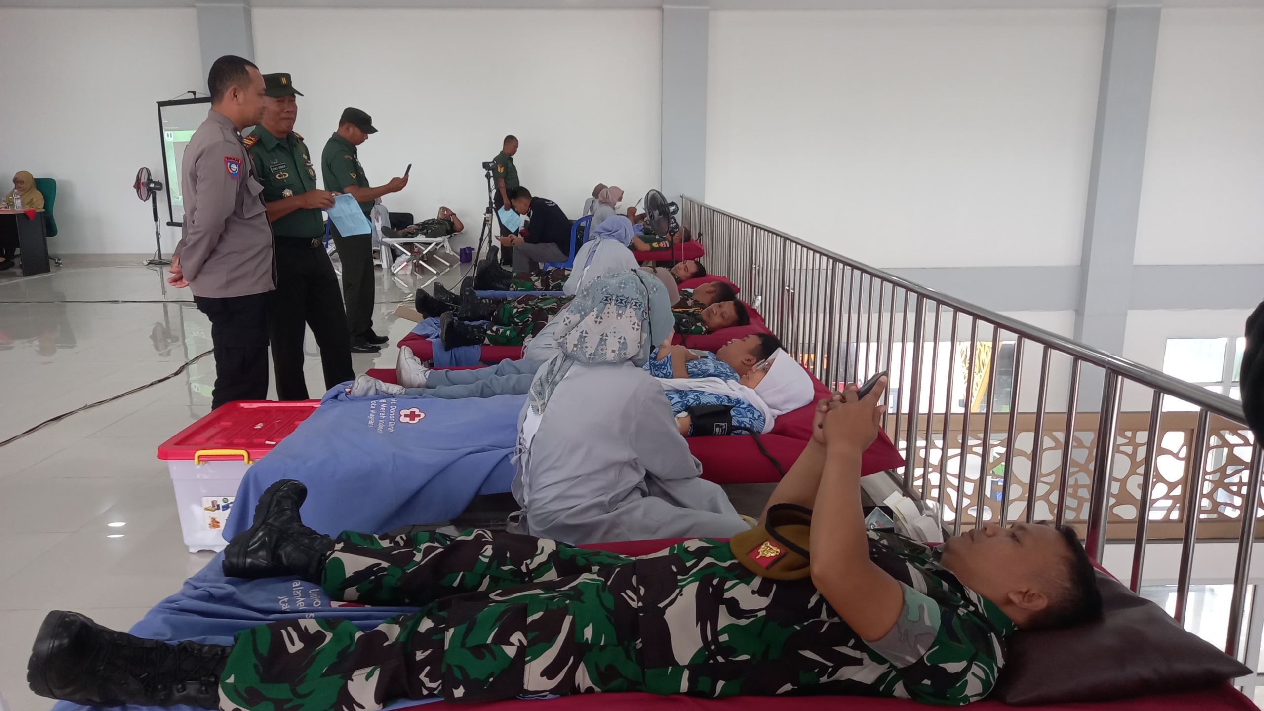 Peringati Harhubnas 2024, Terminal Tidar Magelang Gelar Aksi Donor Darah