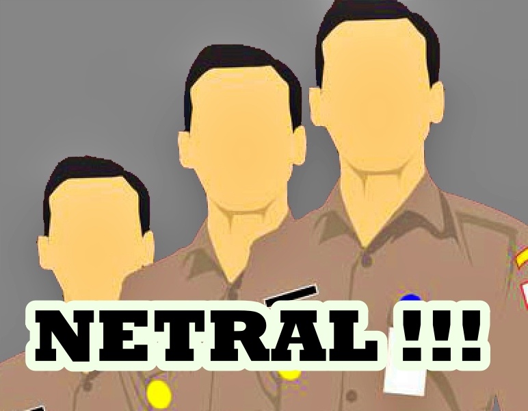 Ilustrasi perangkat desa netral di Pilkada