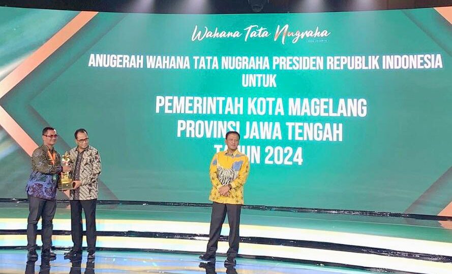 Kota Magelang Raih Piala Wahana Tata Nugraha 2024