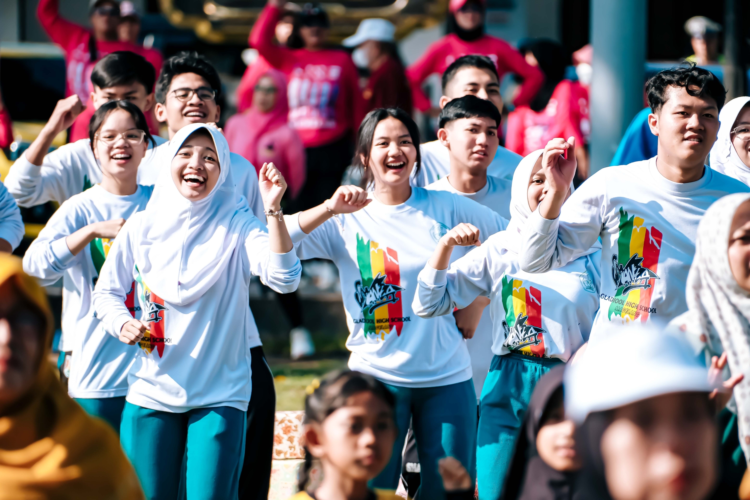 Meriahkan Haornas 2024, Ribuan Warga Ikuti Senam Bersama di Alun-alun Kota Magelang