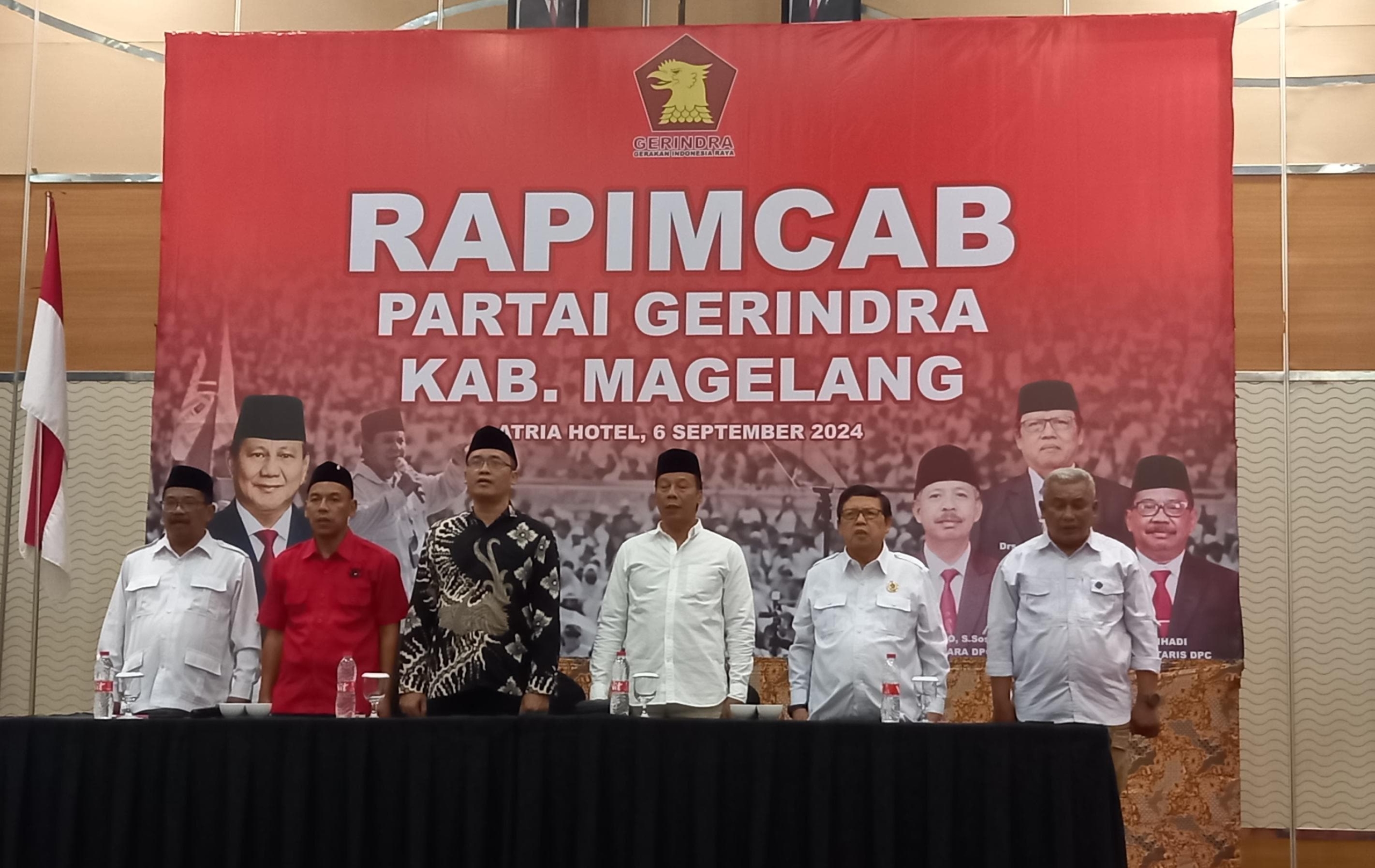 Rapimcab, DPC Gerindra Kabupaten Magelang Kenalkan Grengseng Pamudji dan Sahid ke Kader