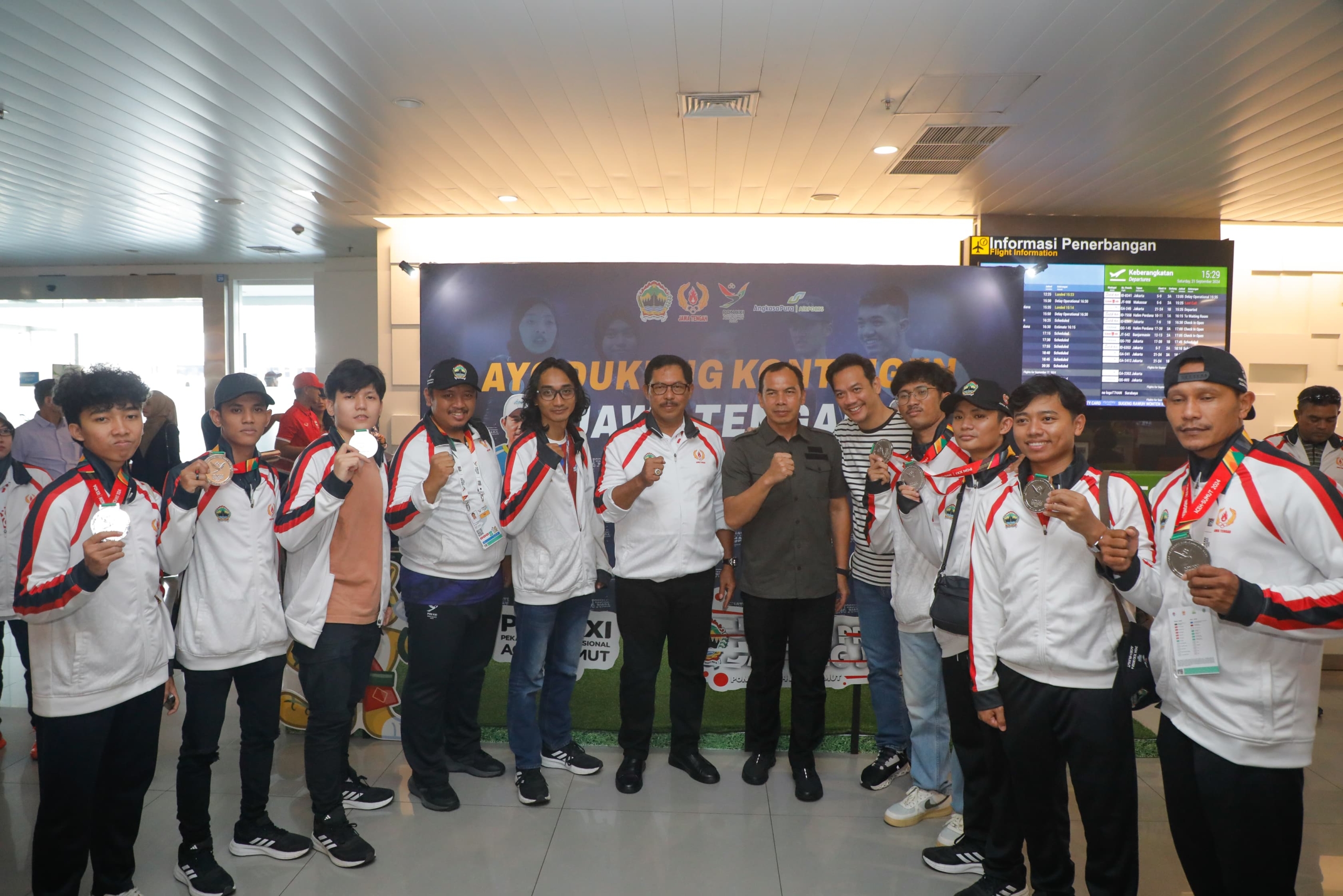 Kontingen Jateng Bawa Pulang 260 Medali PON, Nana Sudjana: Selamat dan Terima Kasih Para Patriot