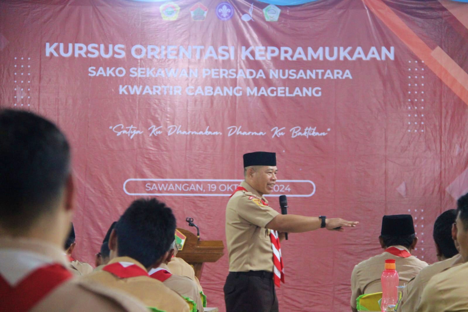 Gerakan Pramuka Satuan Komunitas Sekawan Persada Nusantara (Sako SPN) Kwartir Cabang Magelang menggelar Kursus Orientasi Kepramukaan