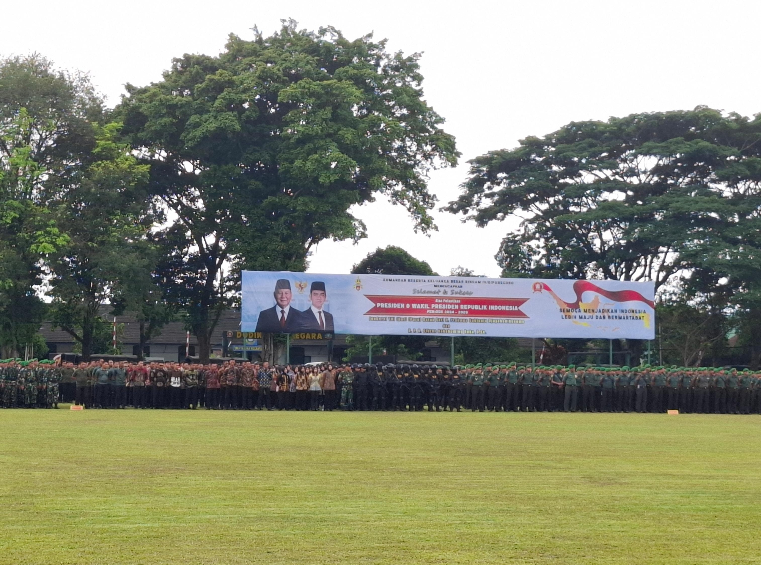 Pengamanan Kegiatan Presiden dan Kabinet Merah Putih di Magelang, 4.138 Personel Gabungan Dikerahkan