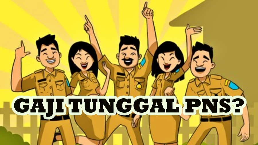 Ilustrasi Rencana Gaji Tunggal PNS
