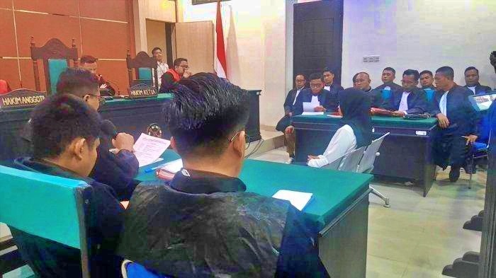 Kasus Dugaan Guru Honorer Aniaya Anak Polisi jalani sidang perdana