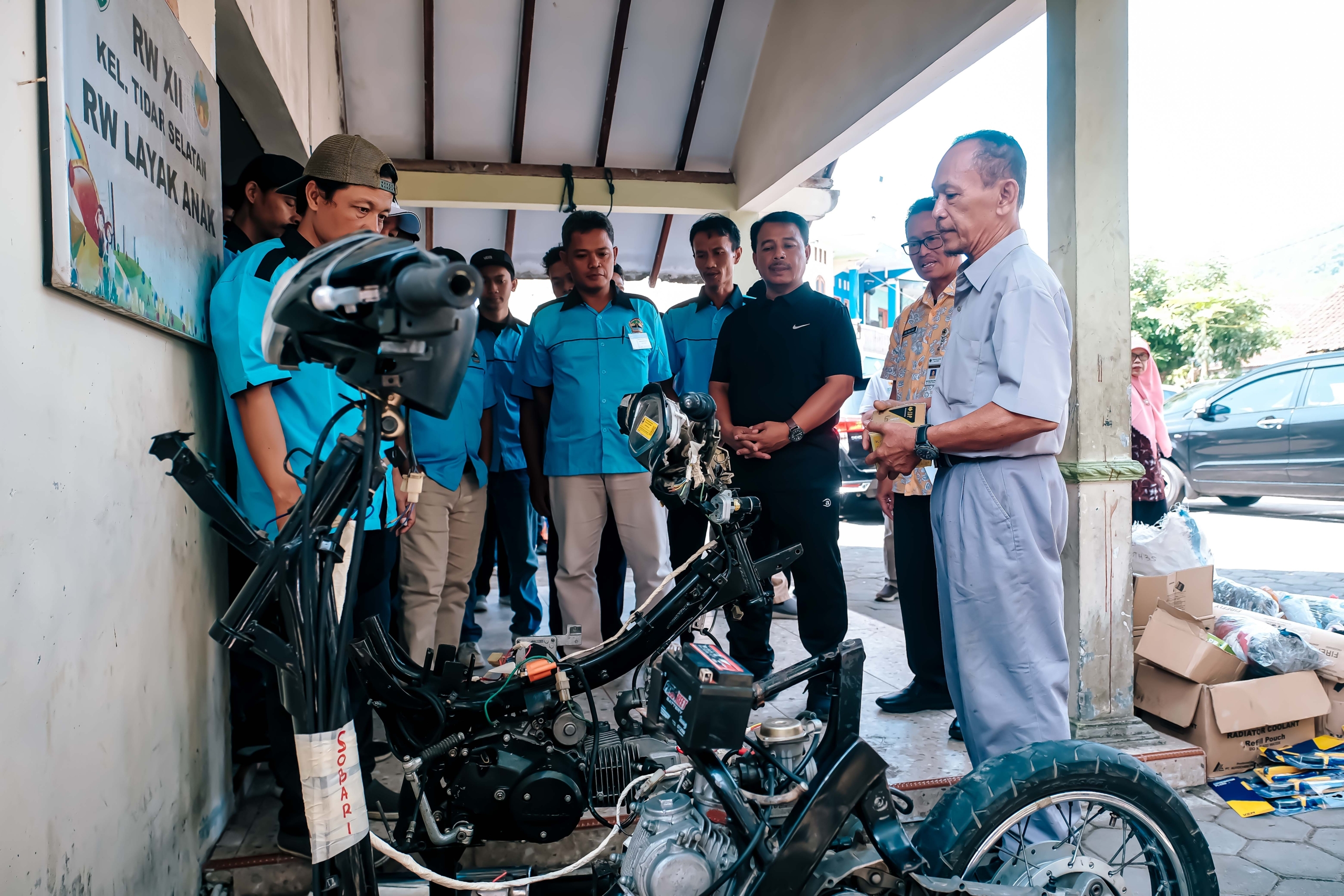 Disnaker Gelar Pelatihan Teknik Otomotif Sepeda Motor di Kota Magelang, Diikuti 20 Orang