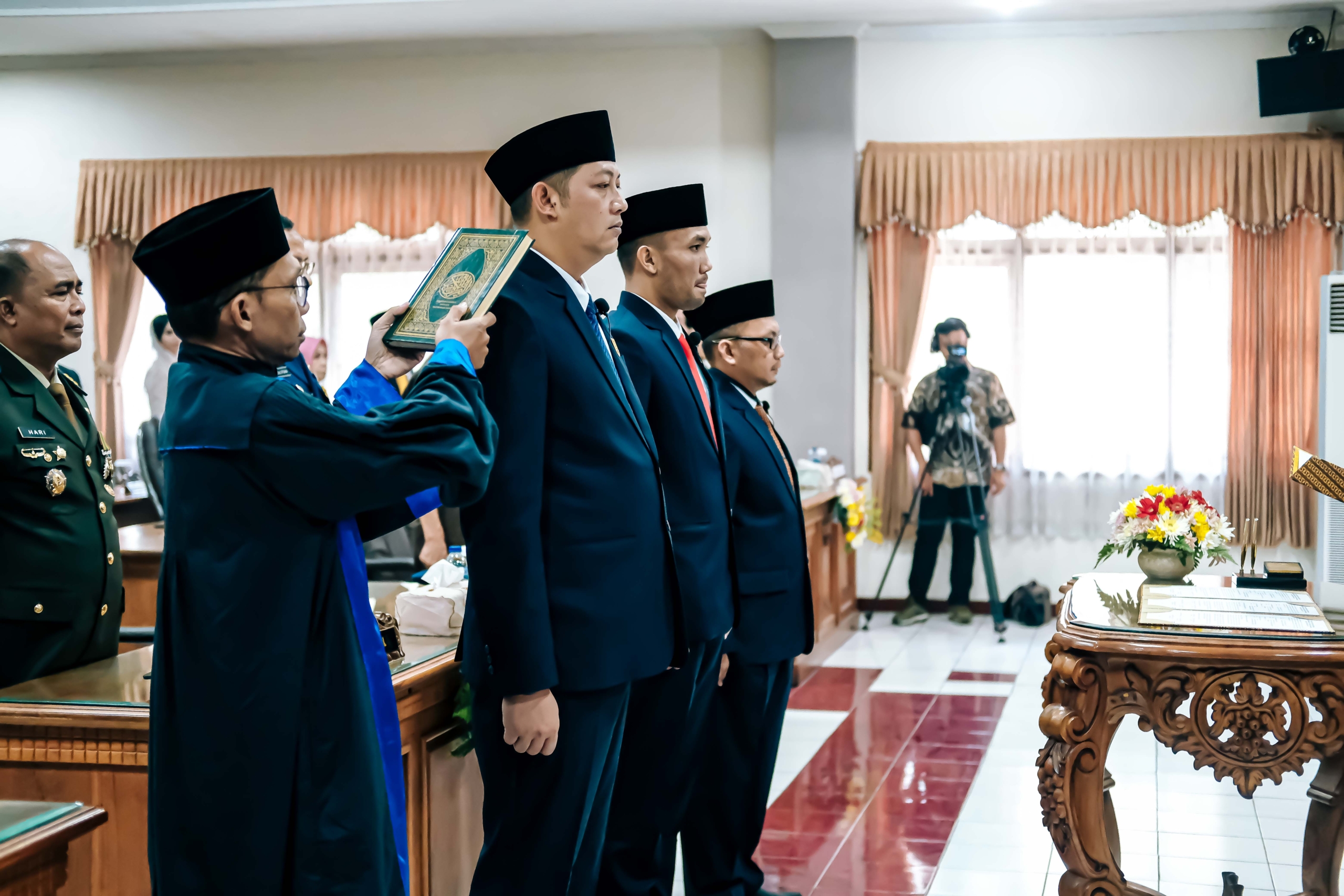 Pimpinan DPRD Kota Magelang 2024-2025 Resmi Diambil Sumpah, Evin Septa Jabat Ketua