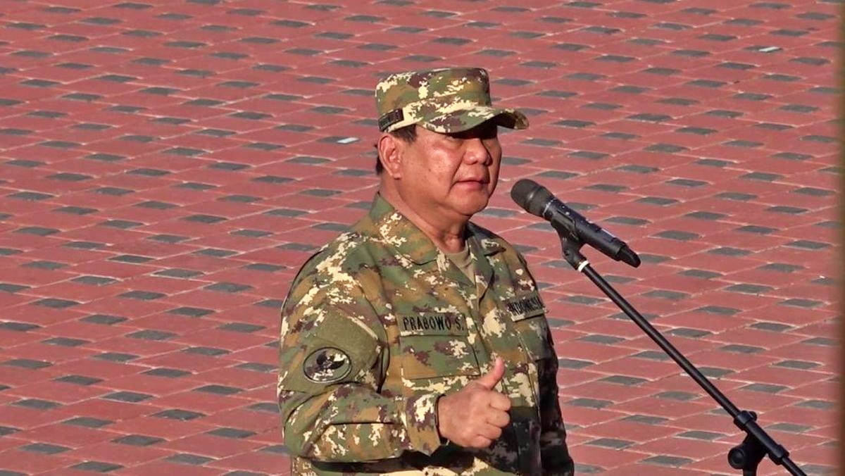 Prabowo saat berikan pesan tegas ke Kabiner Merah Putih di Akmil Magelang