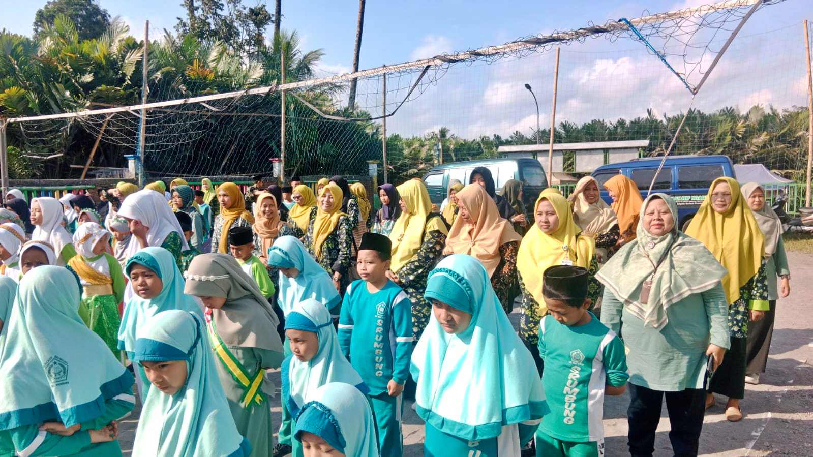 Ratusan Siswa Madrasah Ibtidaiyah se Kecamatan Srumbung Ikuti Persema