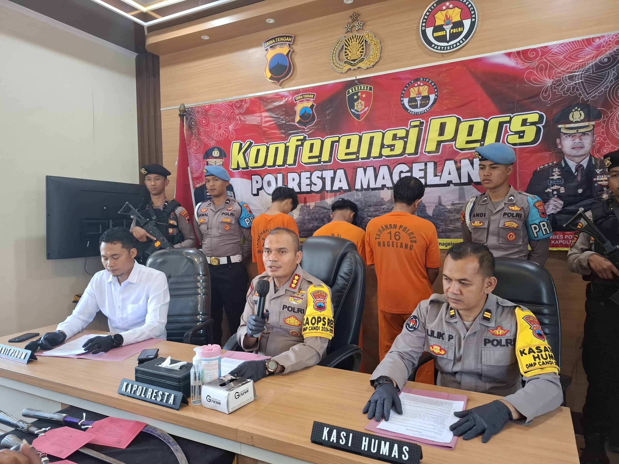 Diamankan Saat Akan Tawuran di Magelang, Pemuda ini Ternyata Pelaku Persetubuhan Anak di Bawah Umur