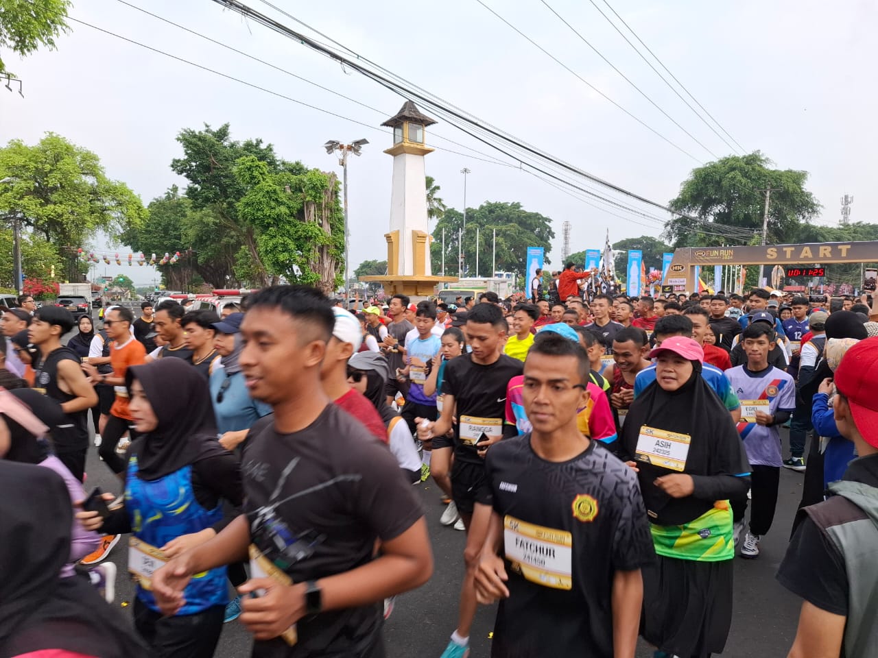 Diikuti Ribuan Peserta, HK Fun Run 2024 di Kota Magelang Sukses Digelar