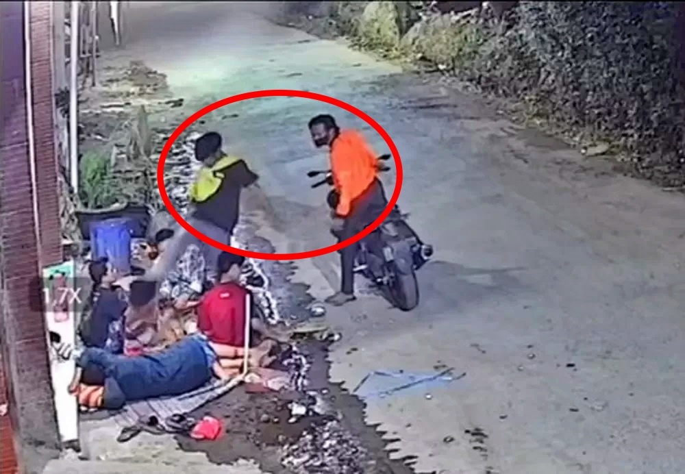 tangkapan layar dua pemuda aniaya dan palak santri di Magelang