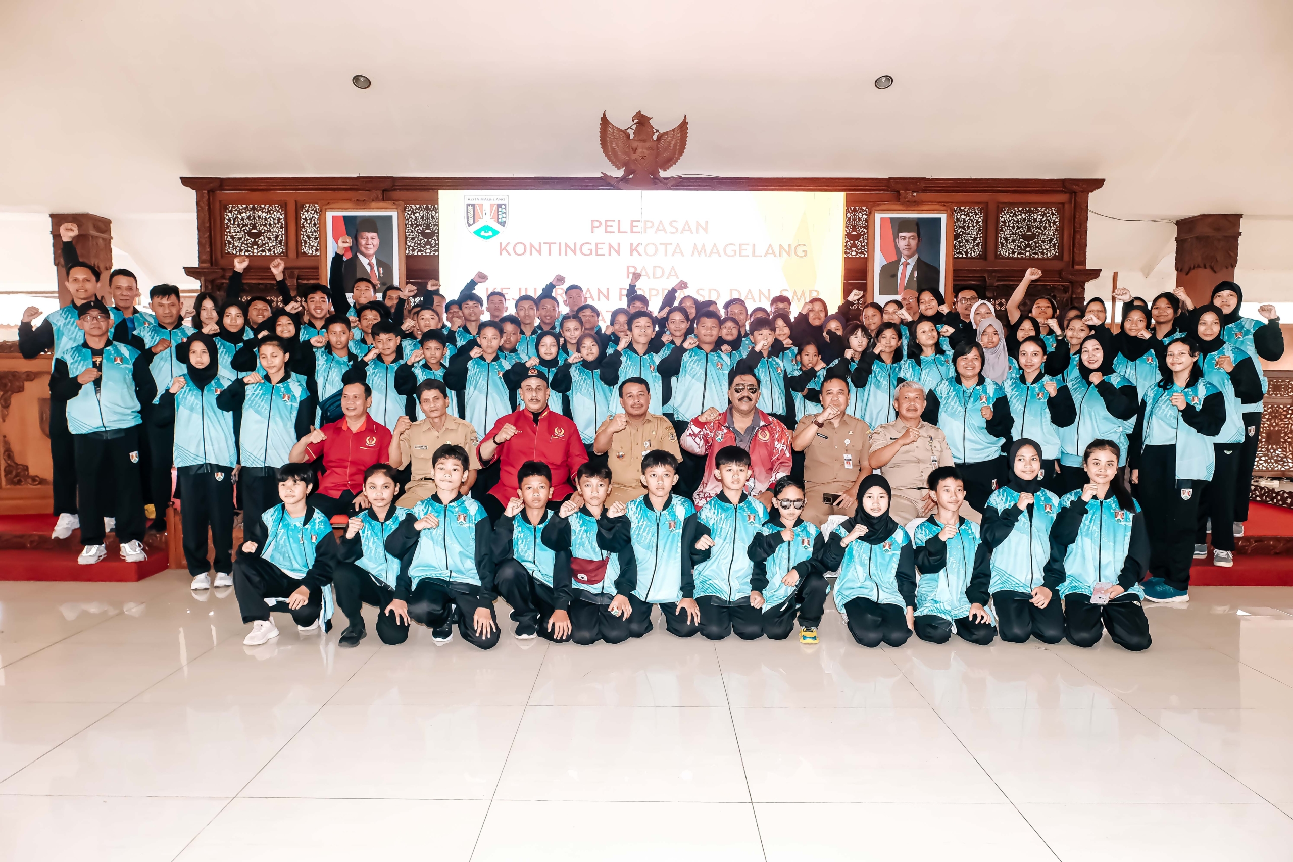 86 Atlet Kota Magelang Berlaga di POPDA SD SMP/Sederajat Tingkat Jateng 2024