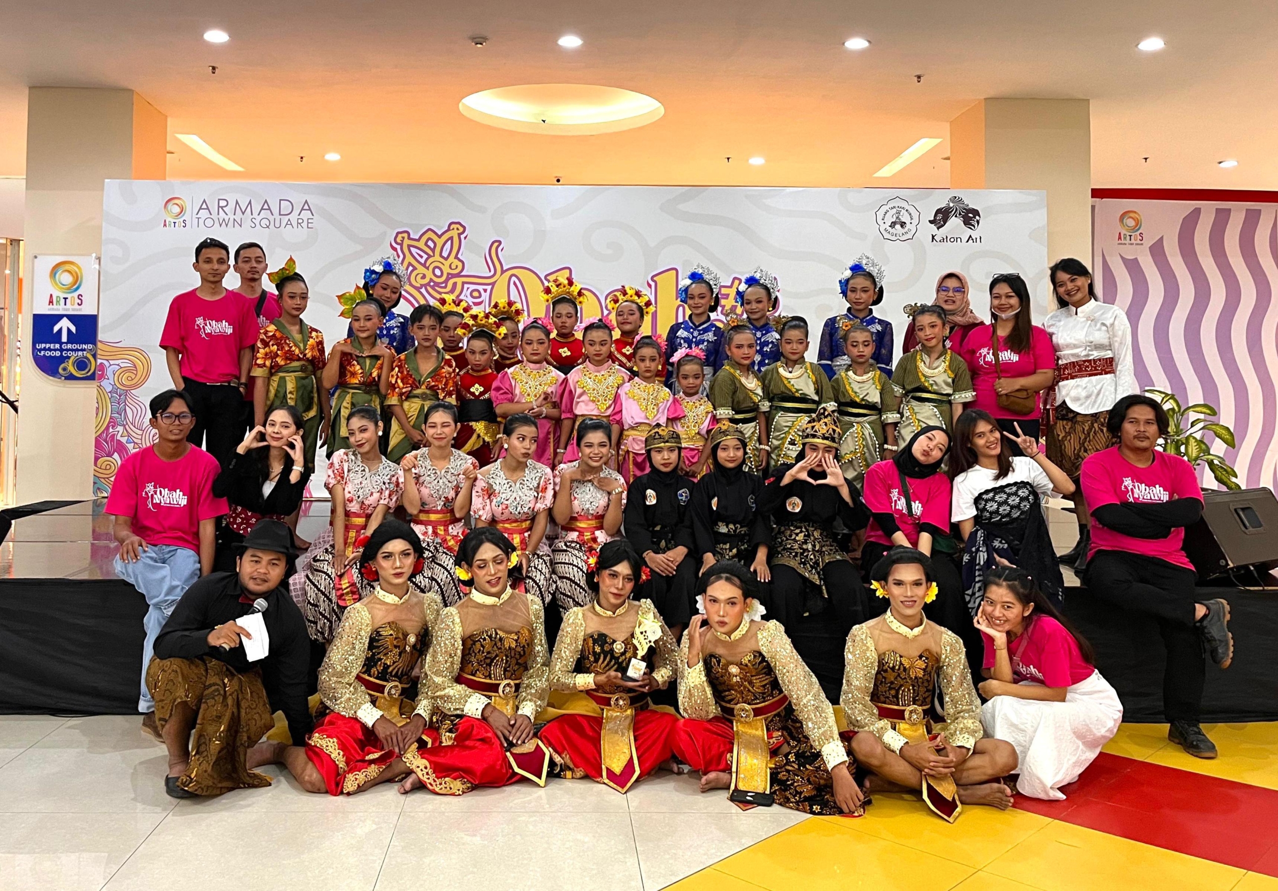 SERU! Kaki Mungil Magelang Gelar Pentas Tari OBAH NYAWIJI #5 di Artos Mall