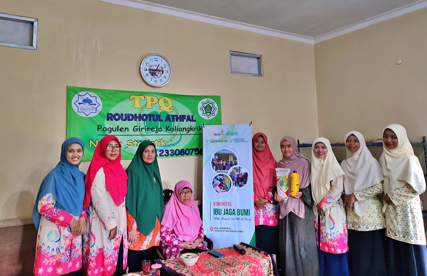 Soft Launching Komunitas Ibu Jaga Bumi di Desa Bumirejo Kabupaten Magelang