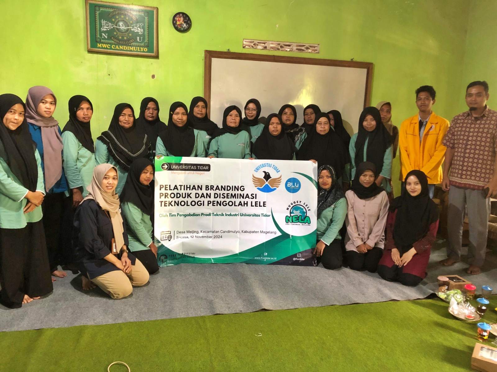 Tim PKM Universitas Tidar Gelar Pelatihan Tingkatkan Branding dan Kualitas Produk Industri Rumahan Desa Mejing