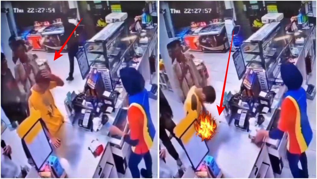 Video viral pria memperlihatkan alat kelaminnya ke kasir minimarket.