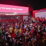 Sebanyak 2.150 orang pelari pada ajang Bank Jateng Borobudur Marathon 2024  untuk kategori marathon (42 km), melakukan start pukul 04.30 WIB, dari Taman Lumbini Candi Borobudur, Kabupaten Magelang, Minggu (1/12/2024). (foto: ist)