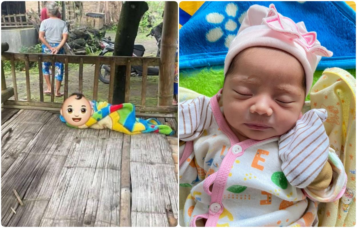 Bayi Perempuan ditemukan di saung bambu di Srumbung Magelang banyak yang mau Adopsi