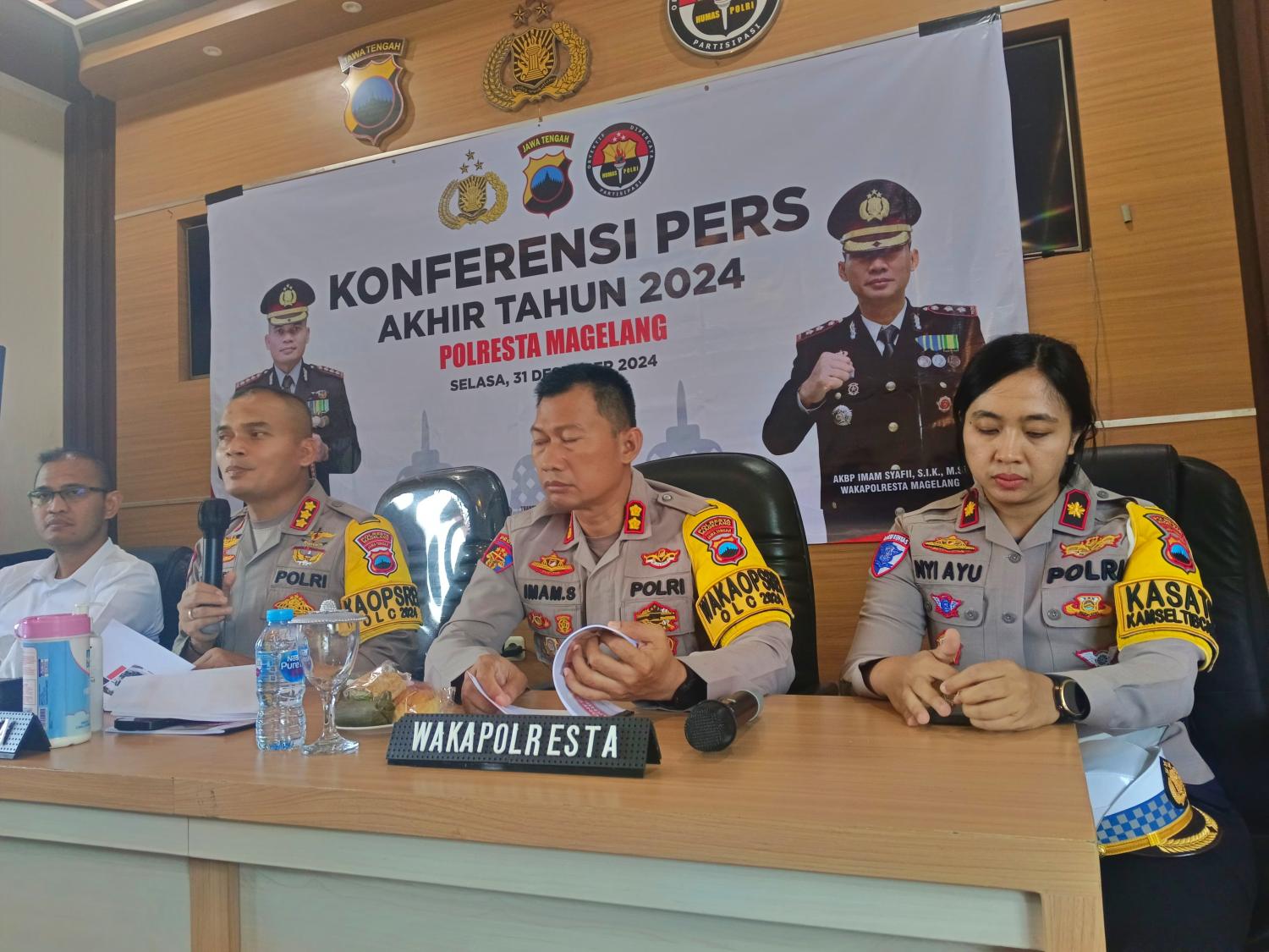 Pers Rils Akhir Tahun Polresta Magelang
