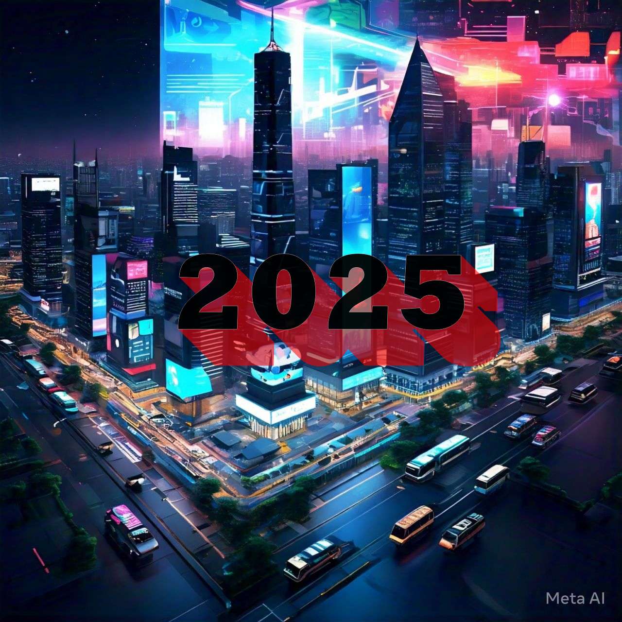 ilustrasi ramalan tahun 2025 di Indonesia