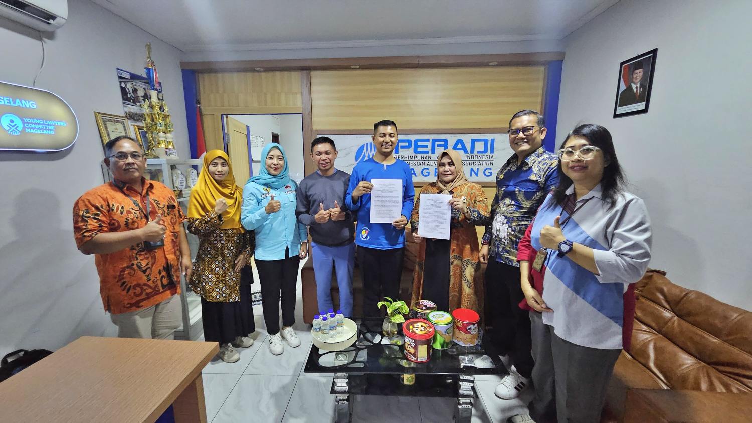 HISFARMA PD IAI Jawa Tengah dan PERADI Magelang Resmi Jalin Kerja Sama