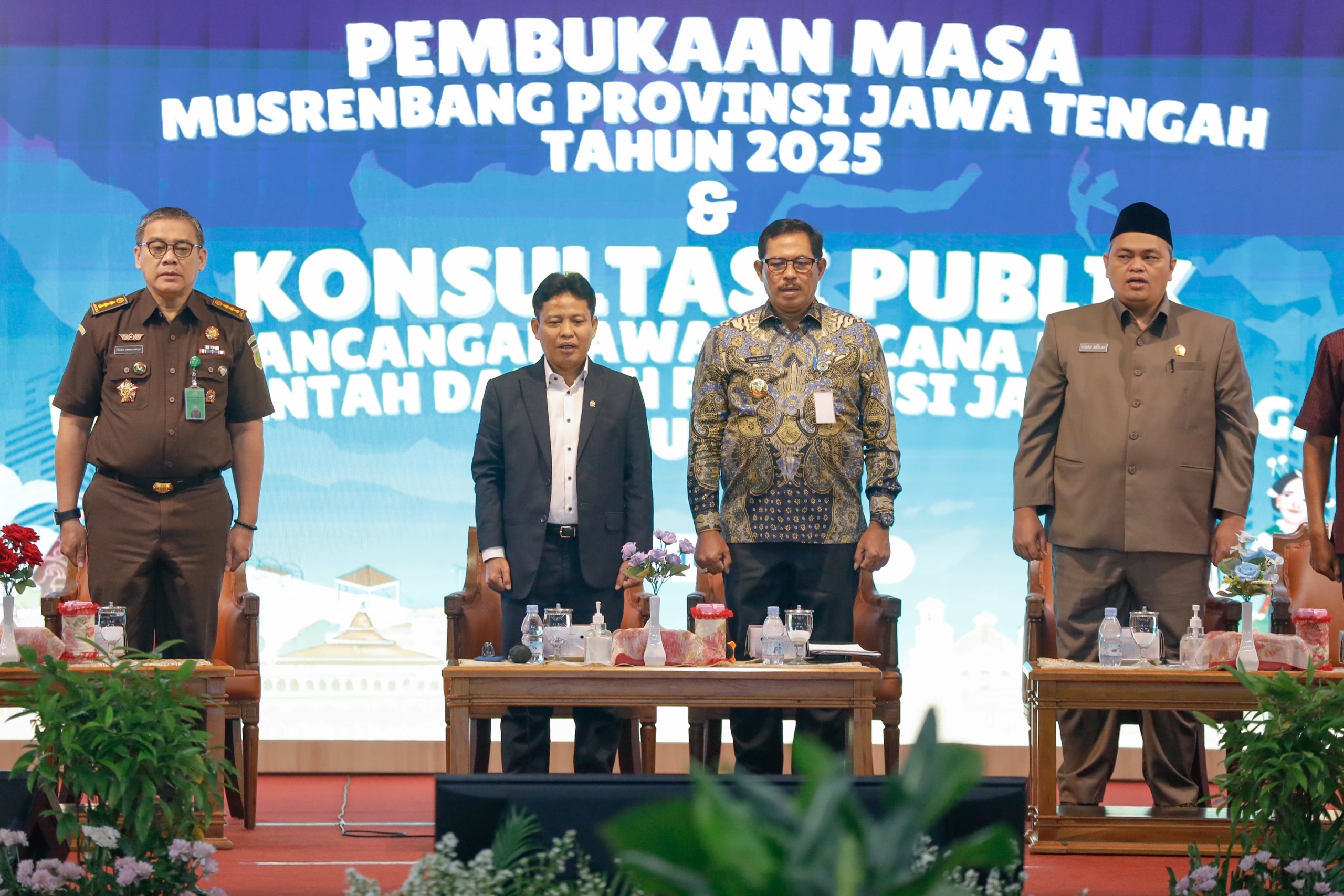 Pembukaan Musrenbang 2025, Pj Gubernur Jateng Minta Masukan Fokus pada Kepentingan Masyarakat