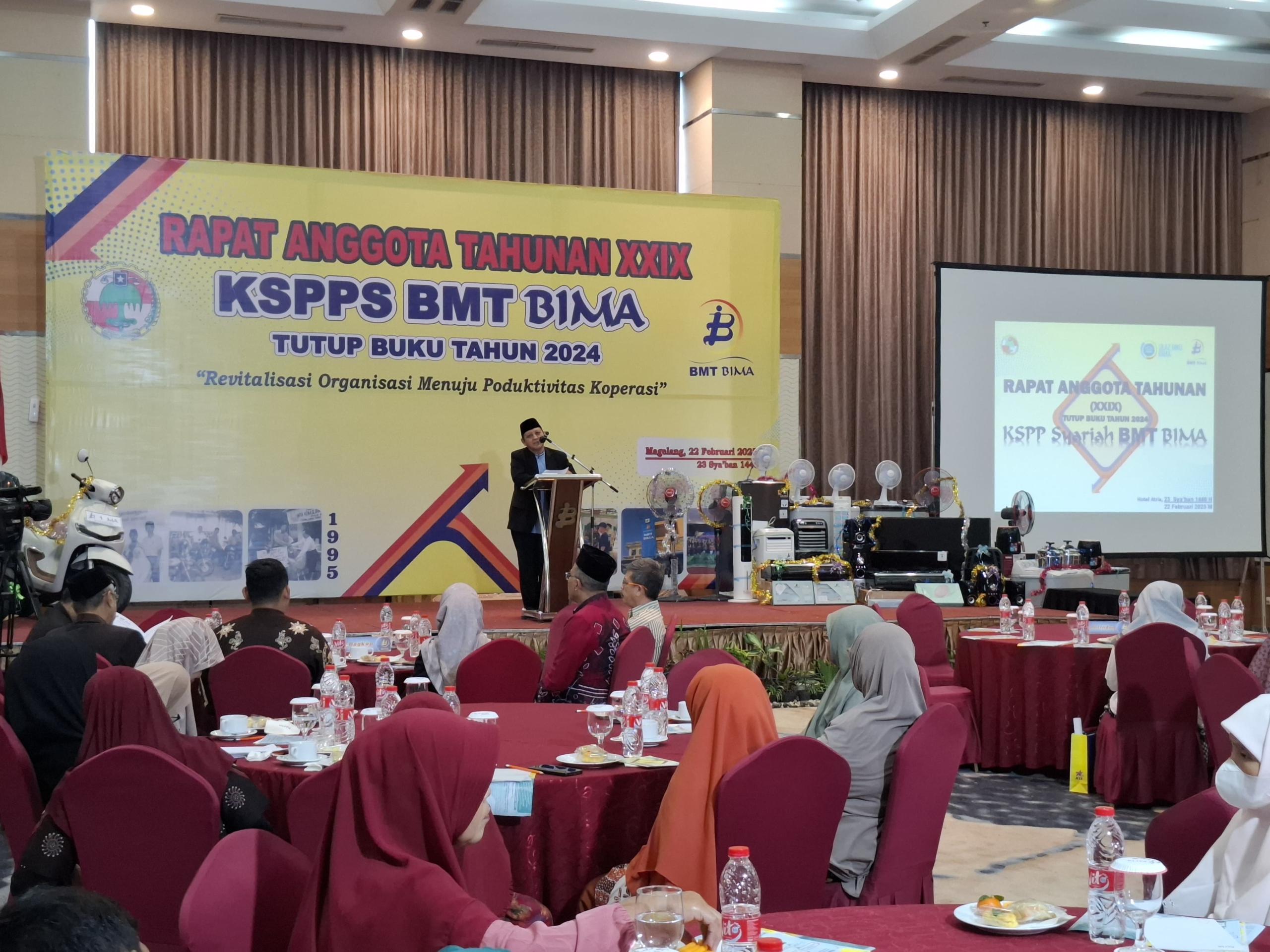 KSPPS BMT BIMA Gelar Rapat Anggota Tahunan Tutup Buku Tahun 2024