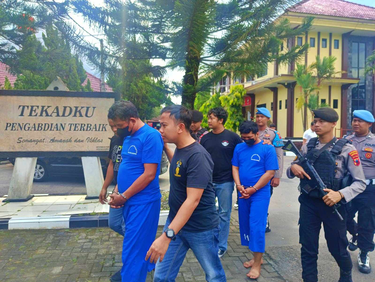 Pelaku pencurian modus kempes ban mobil di Magelang, sindikat pelaku lintas daerah