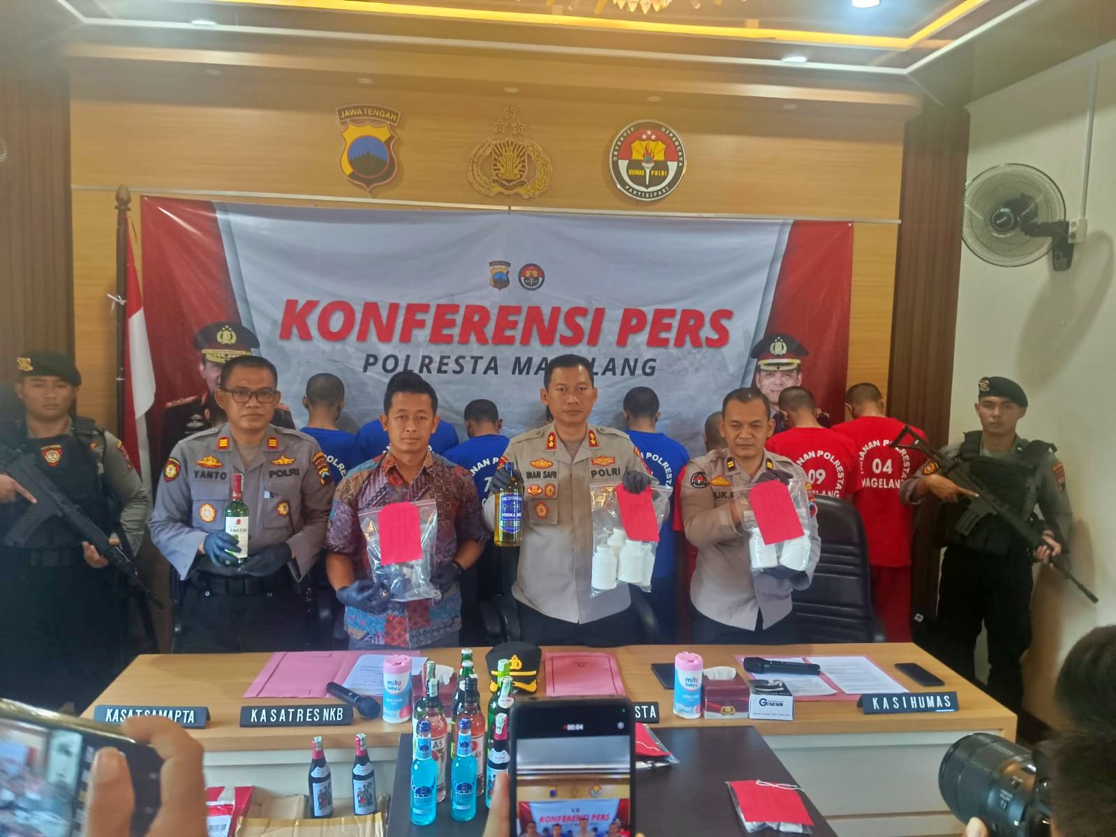 Jelang Ramadhan, Puluhan Kasus Diungkap Polresta Magelang Termasuk Tindak Asusila