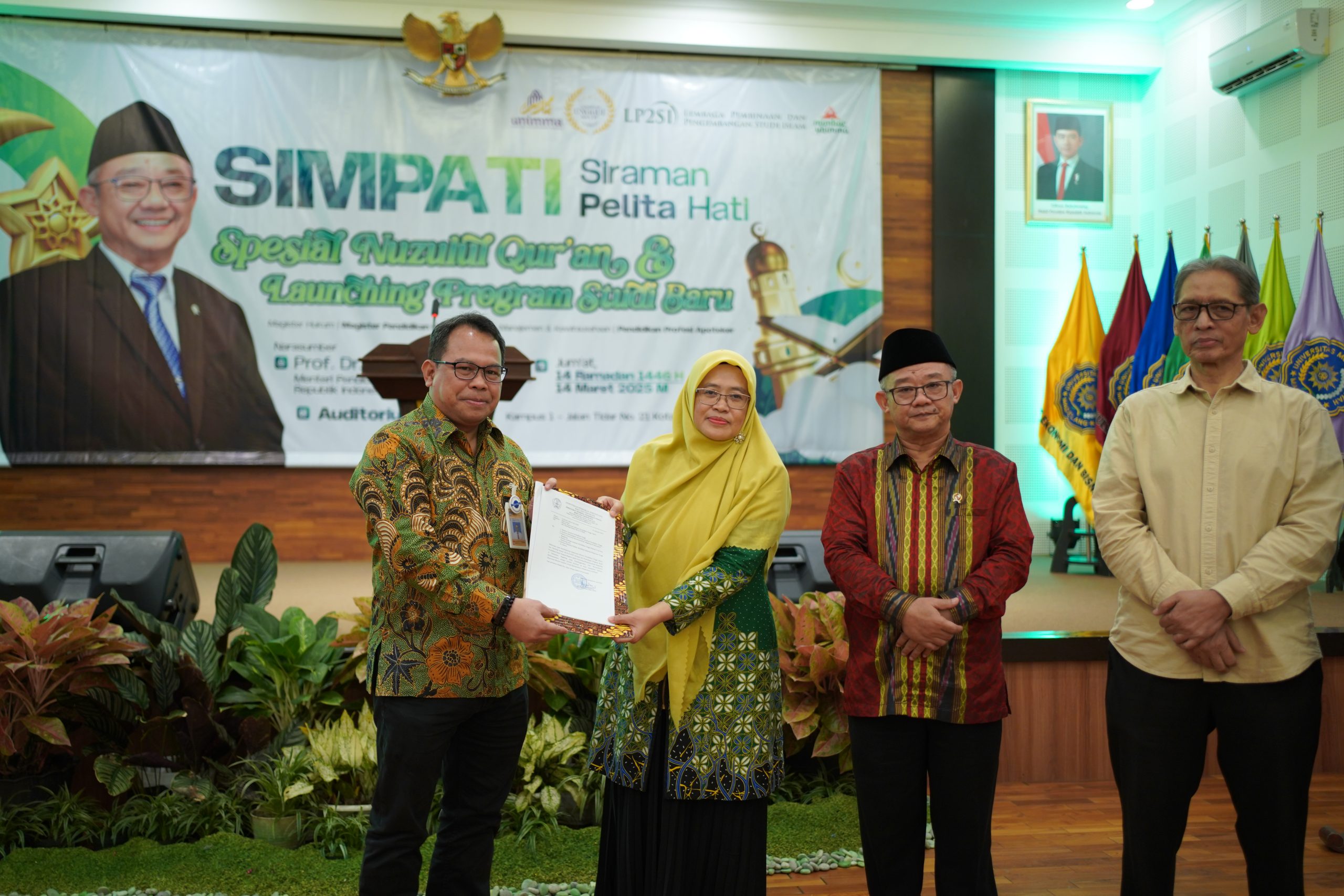Unimma Resmikan 4 Prodi Baru, Tiga di Antaranya Program Magister