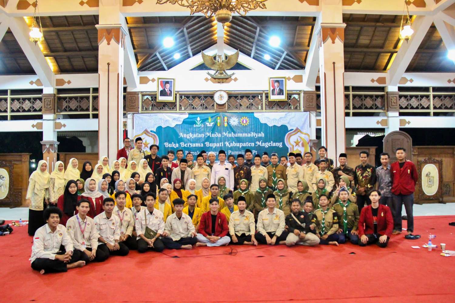 Ortom Muhammadiyah Kabupaten Magelang audiensi dan buka bersama Bupati Magelang