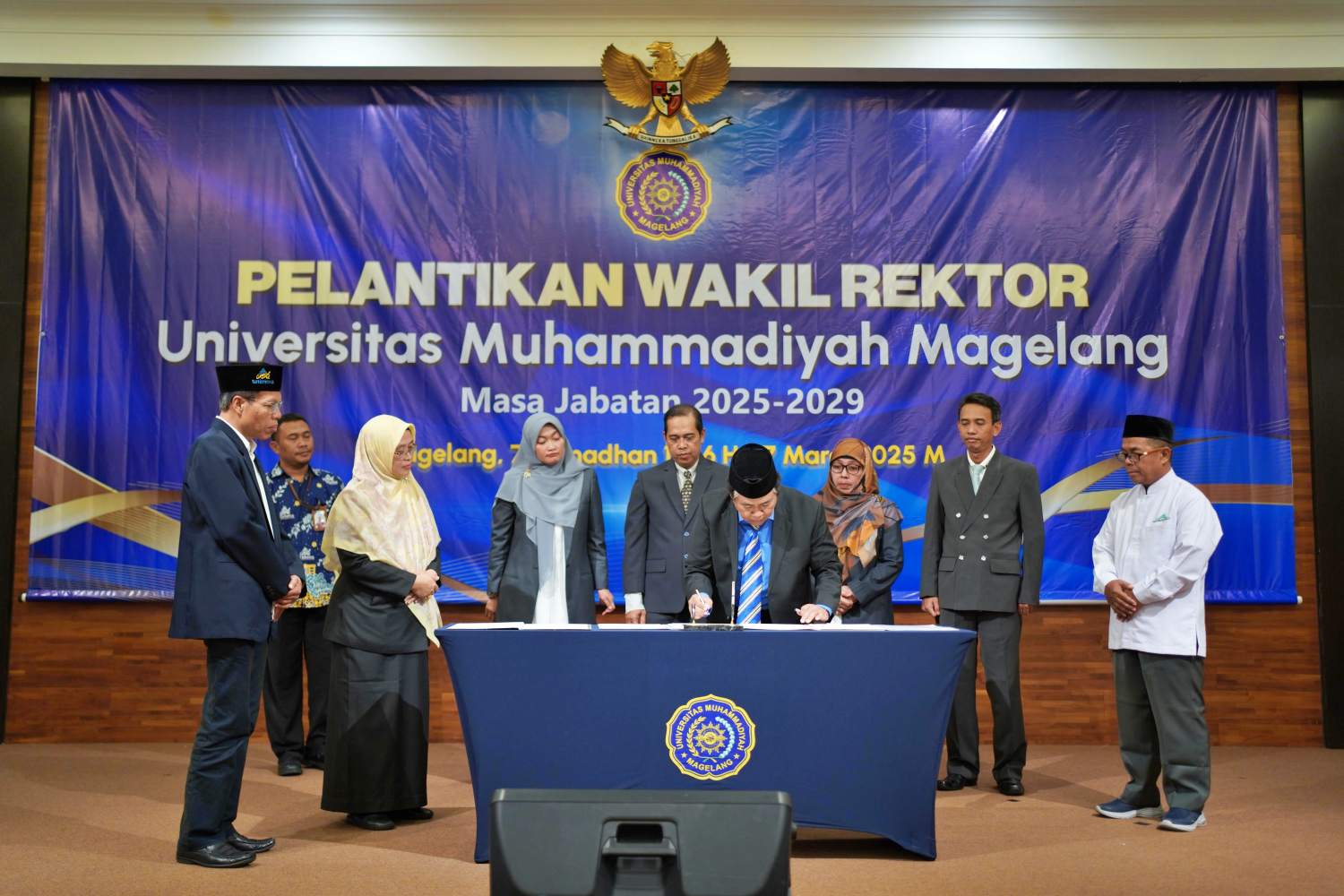 Pelantikan 4 wakil rektor universitas muhammadiyah magelang atau UNNIMA