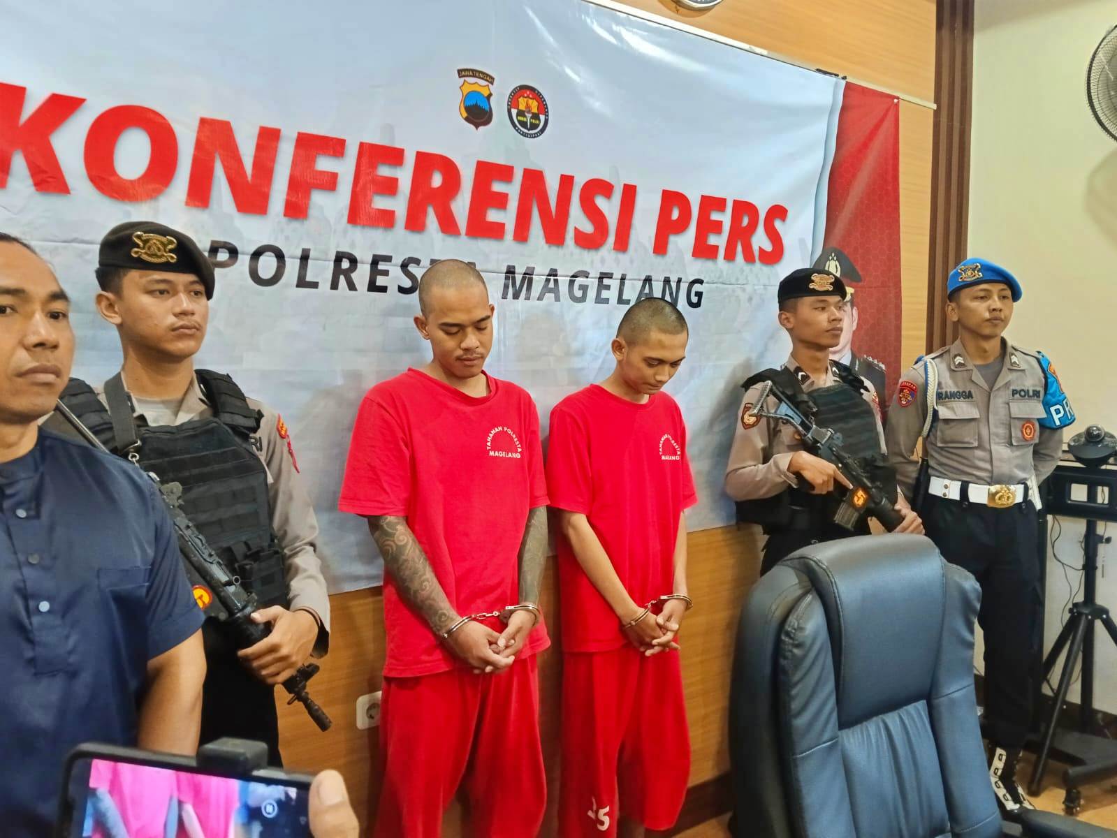 Dua kuris narkotika jenis sabu di Magelang salah satunya mahasiswa PTN di Magelang