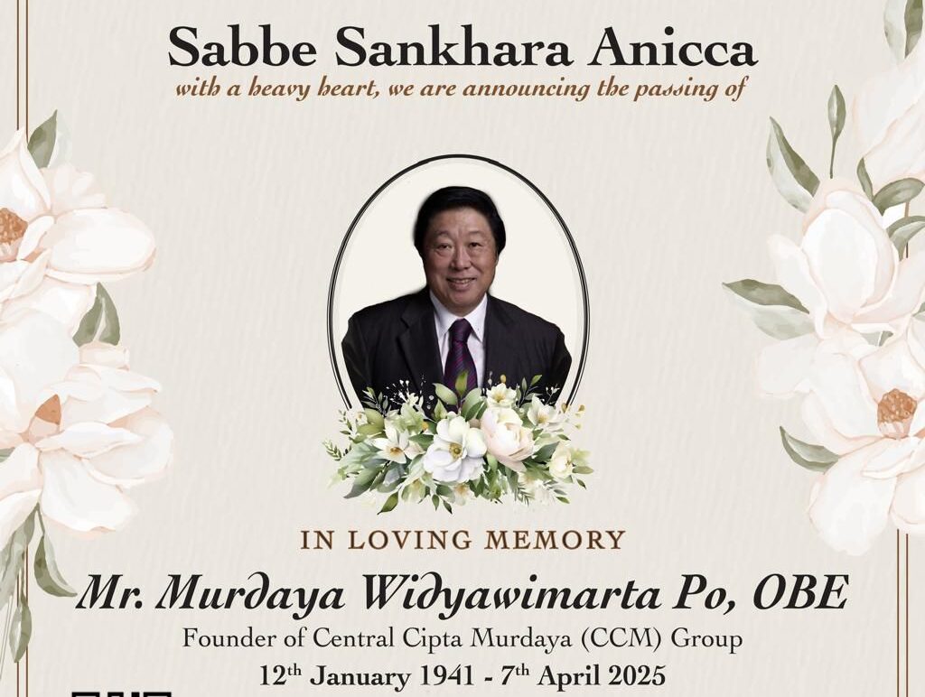 Jenazah Murdaya Poo Akan Disemayamkan di Vihara GVA Mendut Magelang