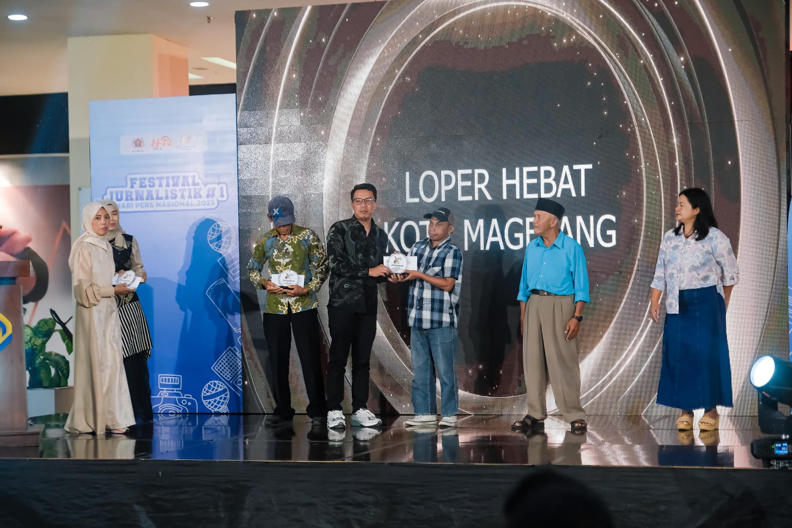 Festival Jurnalistik PWI Kota Magelang, Berikan Penghargaan Loper Hebat hingga Masyarakat Peduli Pers