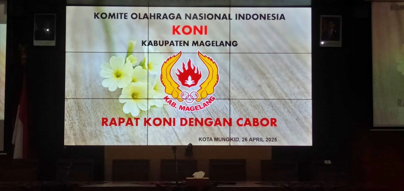 KONI Kabupaten Magelang gelar rapat dengan pengurus 35 Cabor