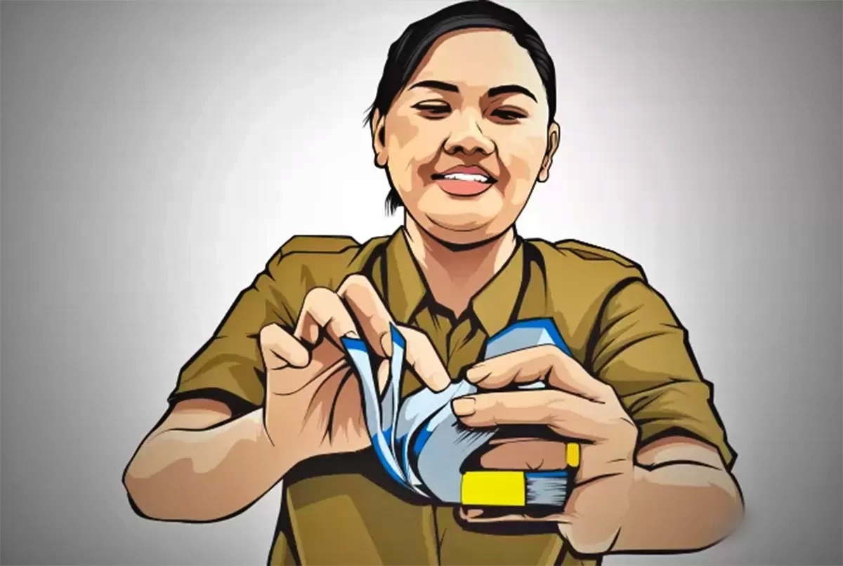 ilustrasi kenaikan gaji pns