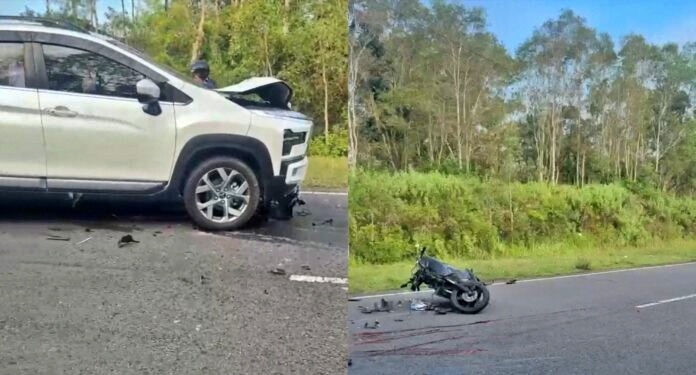 kecelakaan di Gunungkidul seorang anggota polisi meninggal dunia
